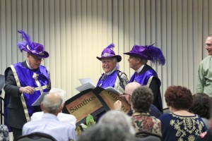 "The Three Musketeers" Mayer, Hulsey and High provide fun and foolishness at the 2015 Diocesan Convention