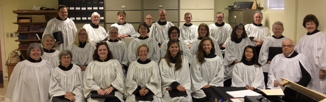 photo of All Saints choir members