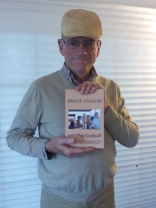 Bruce Coggin with book