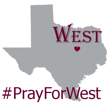 Image of West, Texas, urging prayers