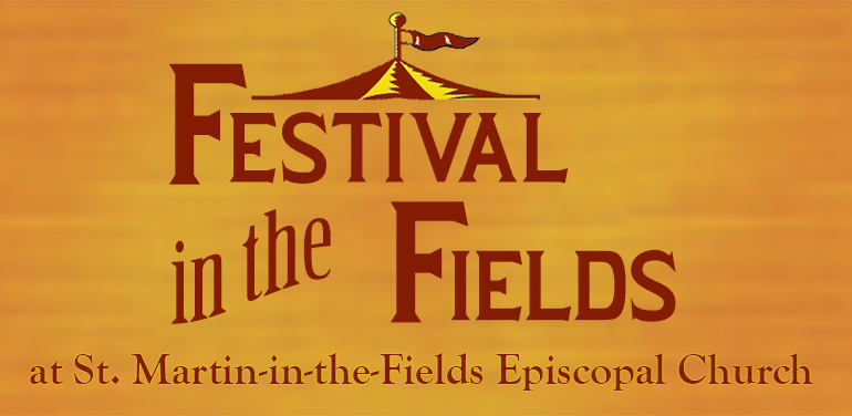 word art image of festival in the fields at St. Martin-in-the-Fields Episcopal Church in Keller/Southlake