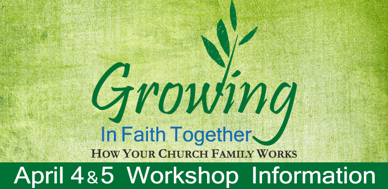 word image promoting congregational development workshop in the Episcopal Diocese of Fort Worth