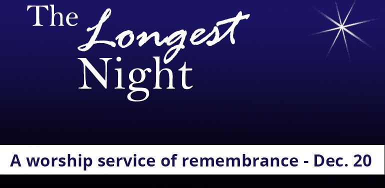 Longest Night Christmas service at St. Martin-in-the-Fields Episcopal Church