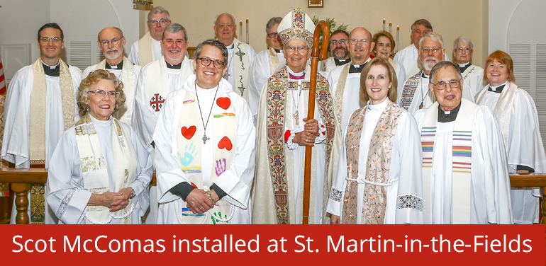 new rector at St. Martin-in-the-Fields Episcopal Church in Keller/Southlake