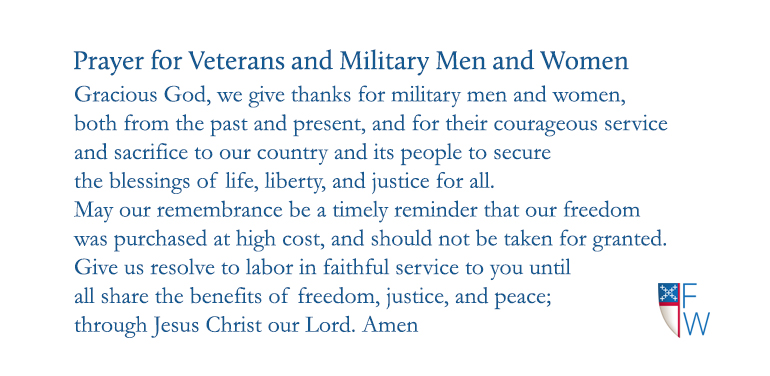 prayer for veterans and servicepeople
